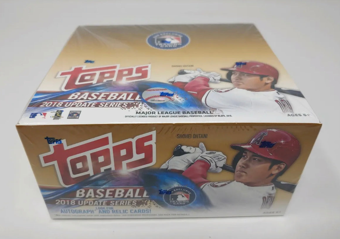 2018 Topps Update Baseball Sealed Jumbo Hobby Box
