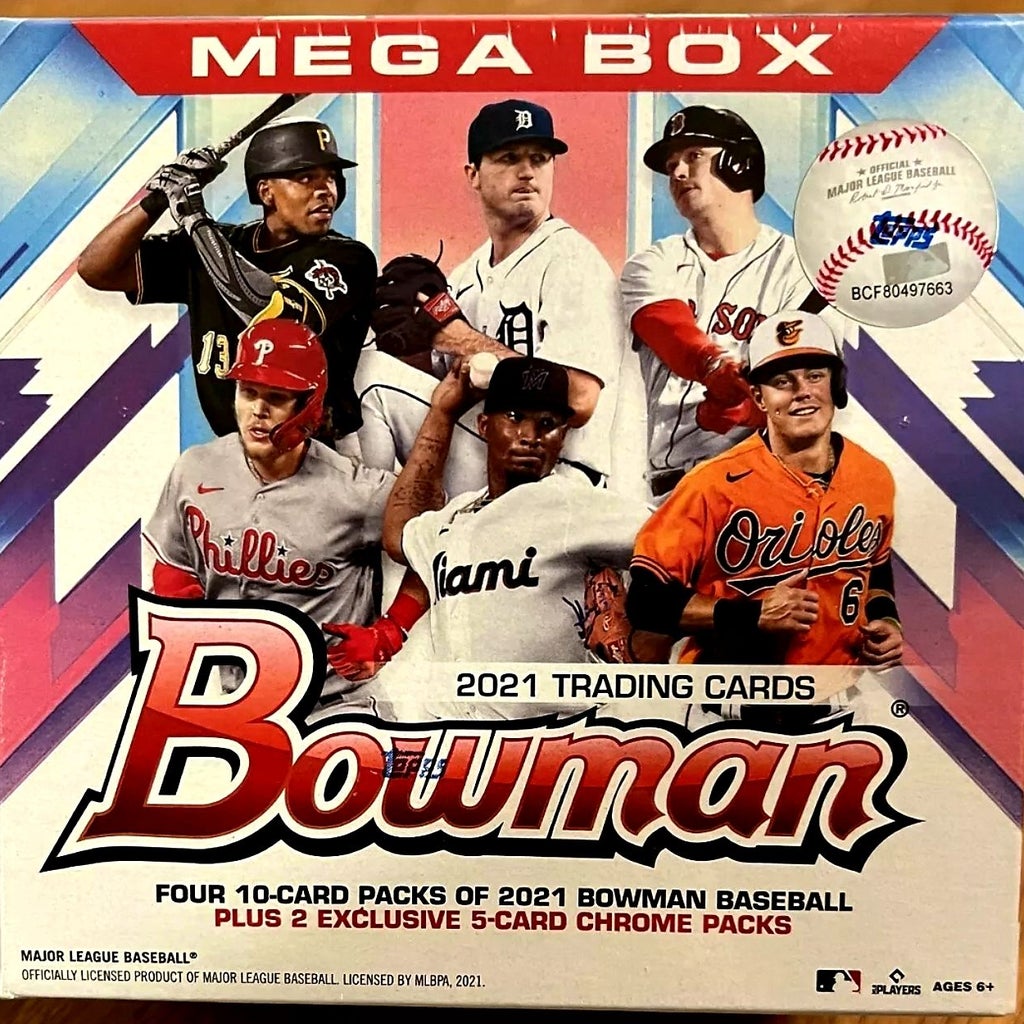 2021 Bowman Mega Box RC Explosion Box