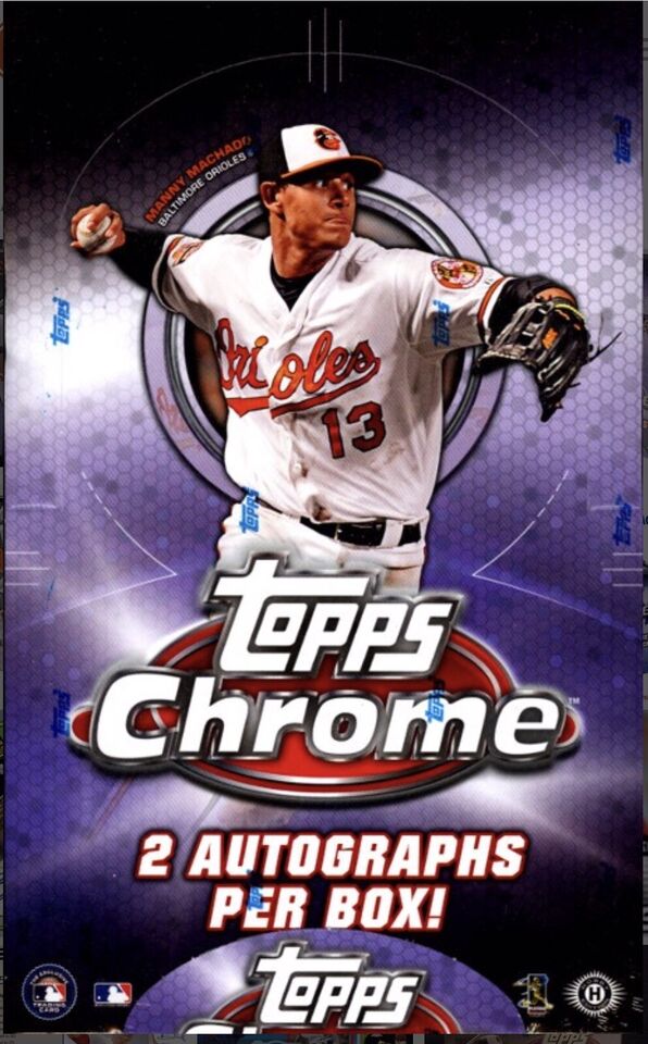 2013 Topps Chrome Hobby Box