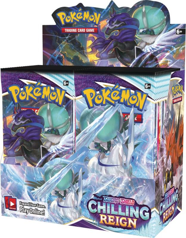 Pokemon Sword & Shield: Chilling Reign Booster Box (MINT)