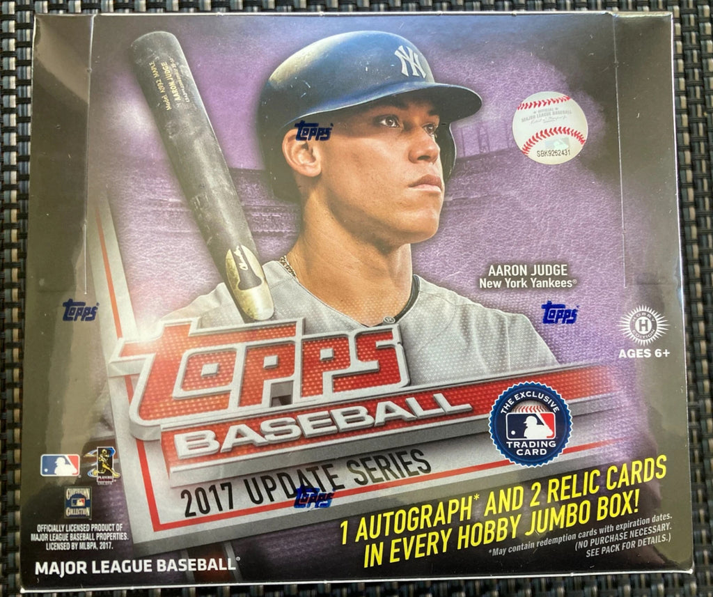 2017 Topps Update Jumbo Hobby Box