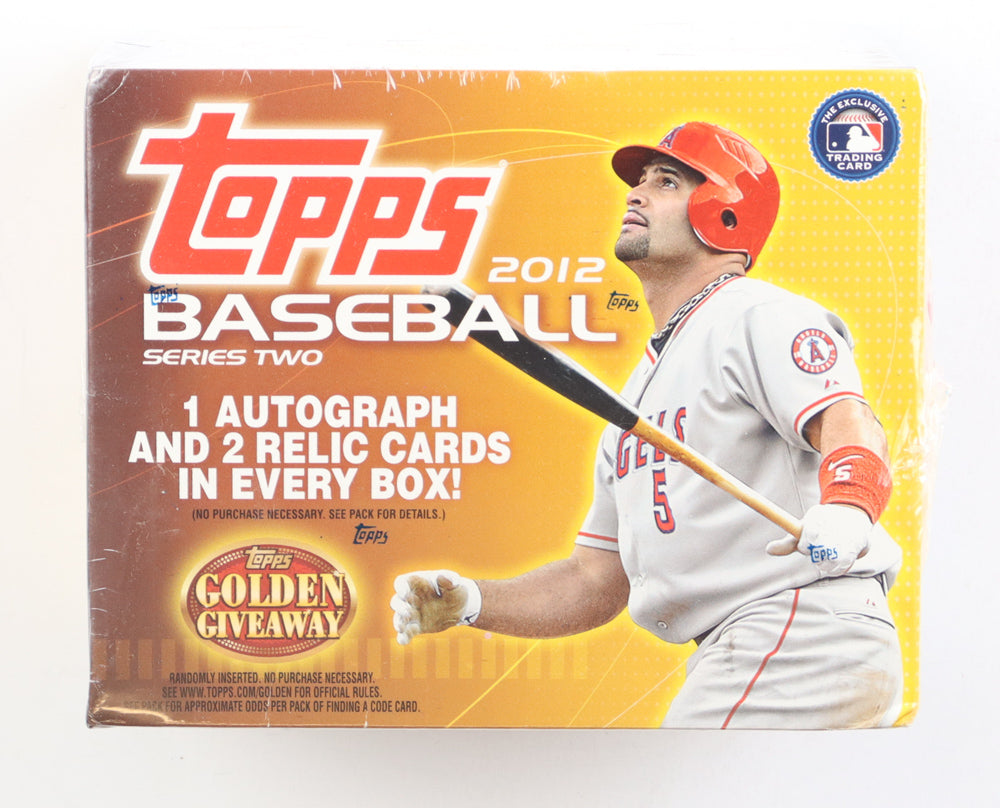 2012 Topps Series 2 Jumbo Hobby Box