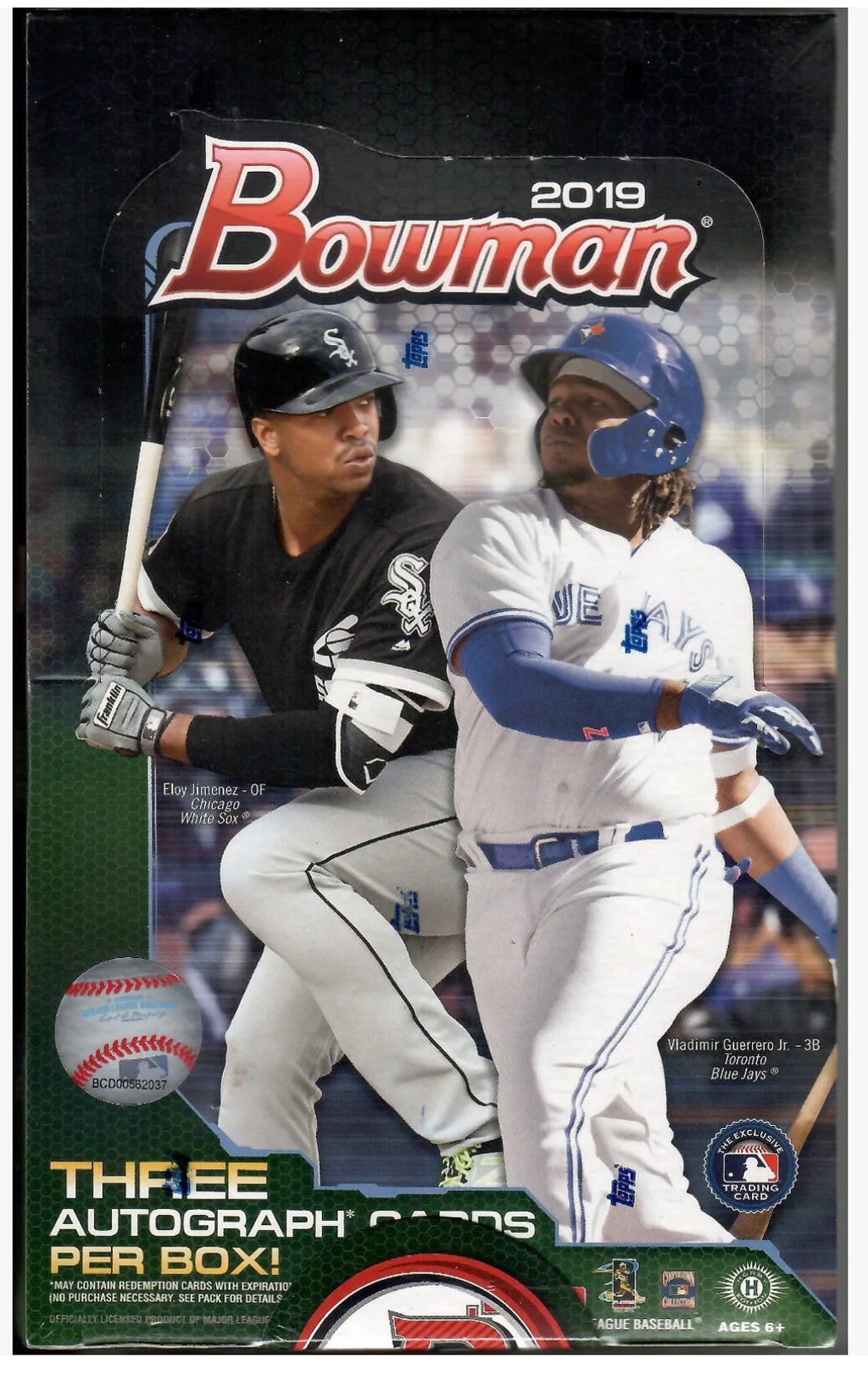 2019 Bowman Jumbo Hobby Box