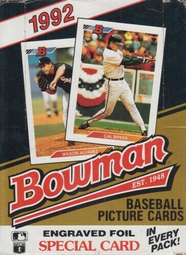 1992 Bowman Hobby Box (Sealed)